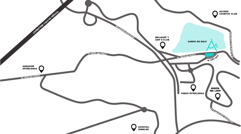 Mapa de ubicación Terrace